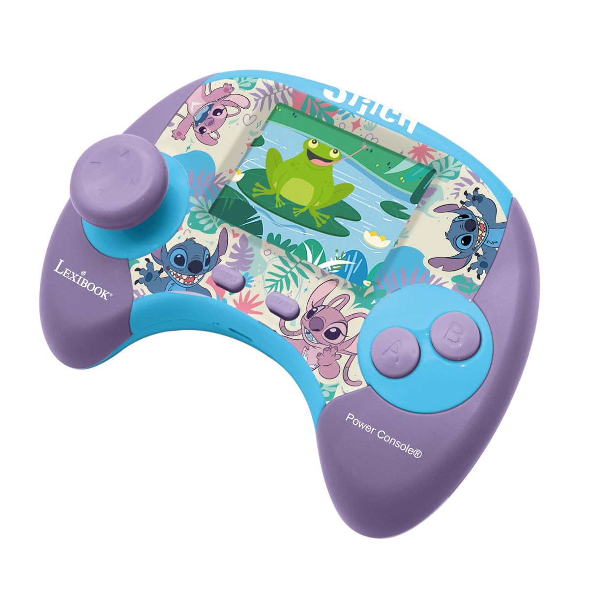 Lexibook, Disney Stitch, Power Console®, Educational Bilingual Game Console with 100 Activities, English/Spanish, JCG100Di2 - Image 7