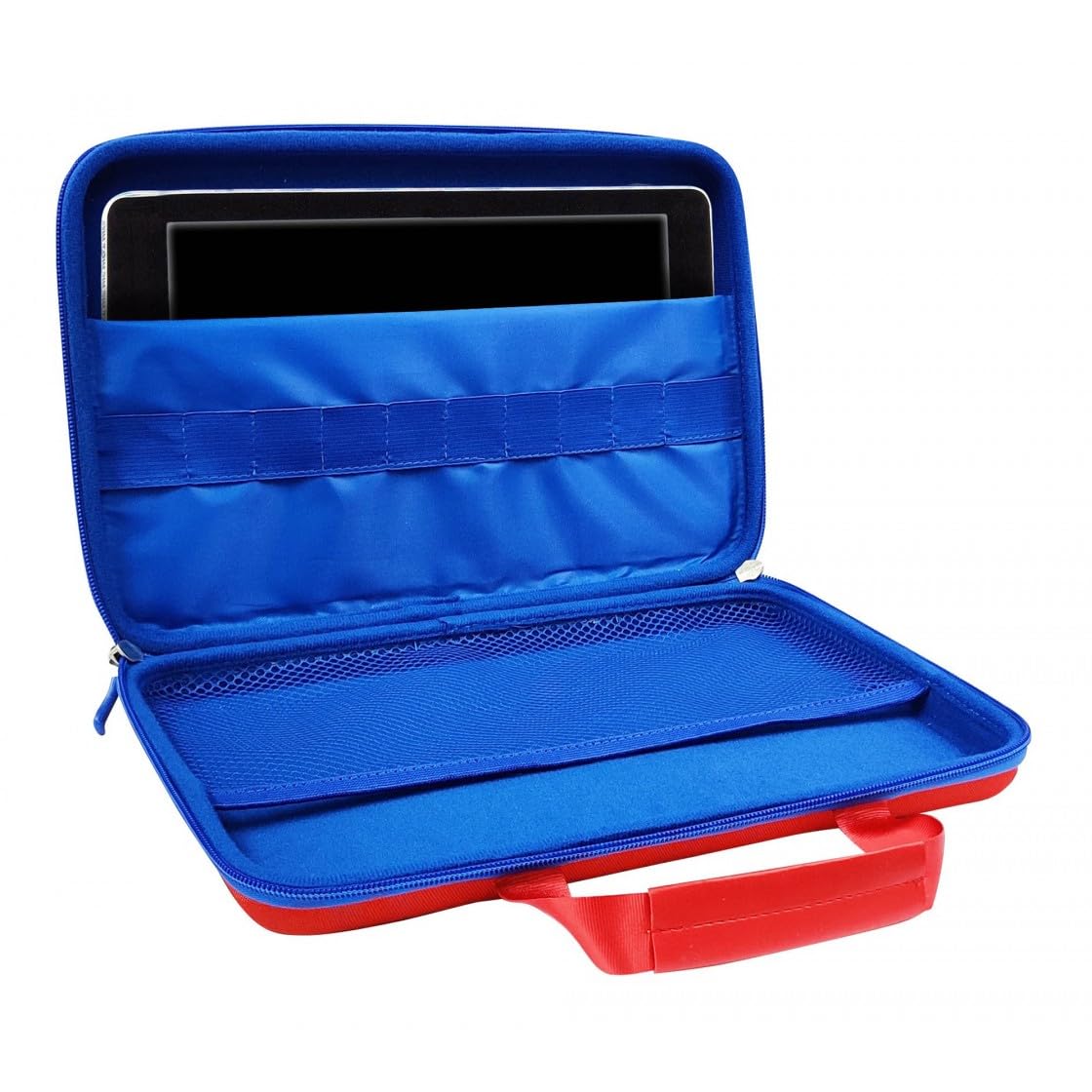 LEXIBOOK, Super Mario, Tablet and Console Protective Carrying case for Children, Kids Tablet Transportation case, Blue/Red, MFA50NI - Image 3
